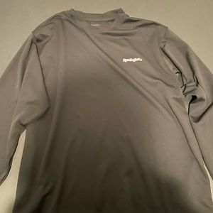 Mens Remington black long sleeve shirt Xl